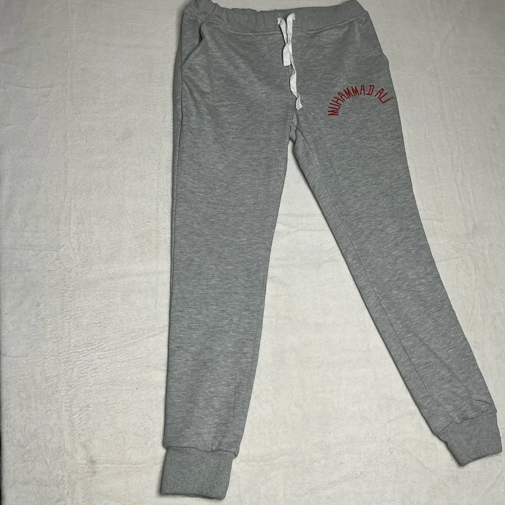 SUPERE × MUHAMMAD ALI Mens Gray Jogger Sweatpants‎ Size S Athletic